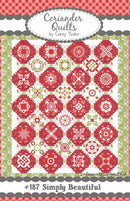 MODA Simply Beautiful Quilt Pattern CQ-187G - Cotton Fabric