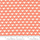 MODA Sincerely Yours 37610-15 Coral - Cotton Fabric