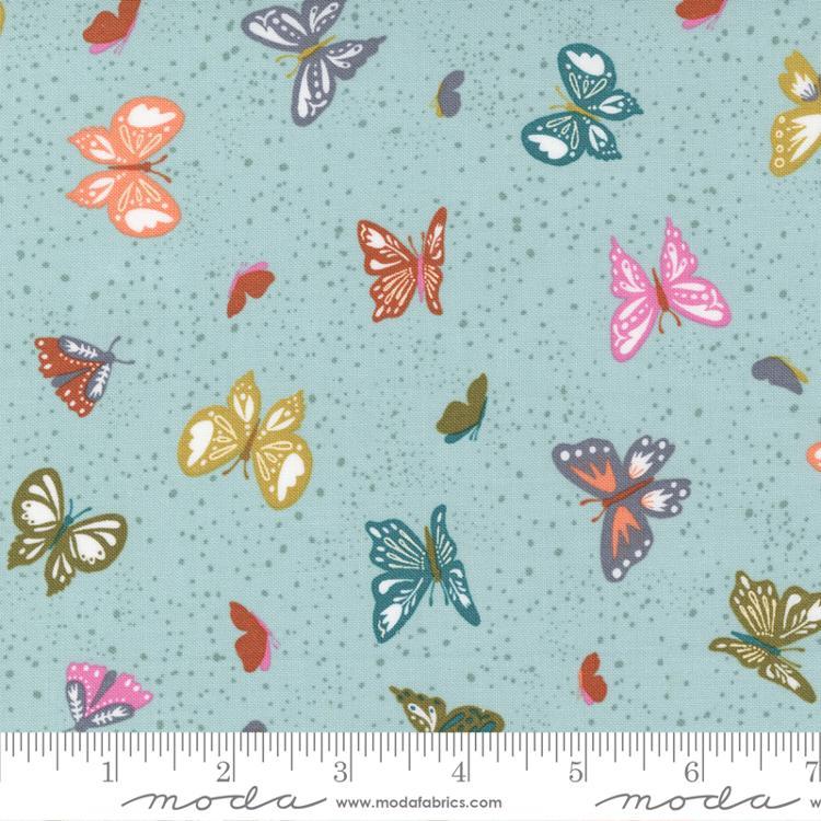 MODA Songbook A New Page - 45553-18 Mist - Cotton Fabric