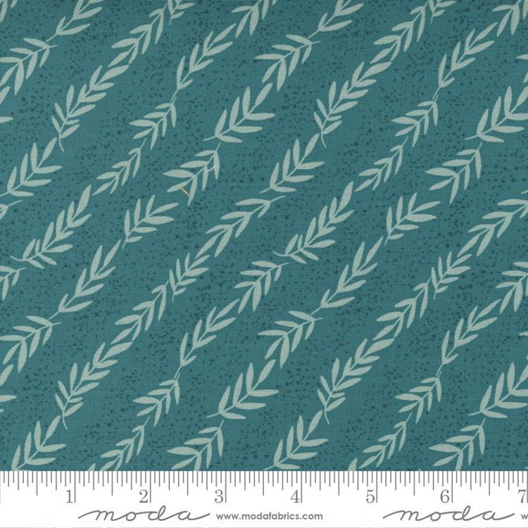 MODA Songbook A New Page - 45556-20 Dark Teal - Cotton Fabric
