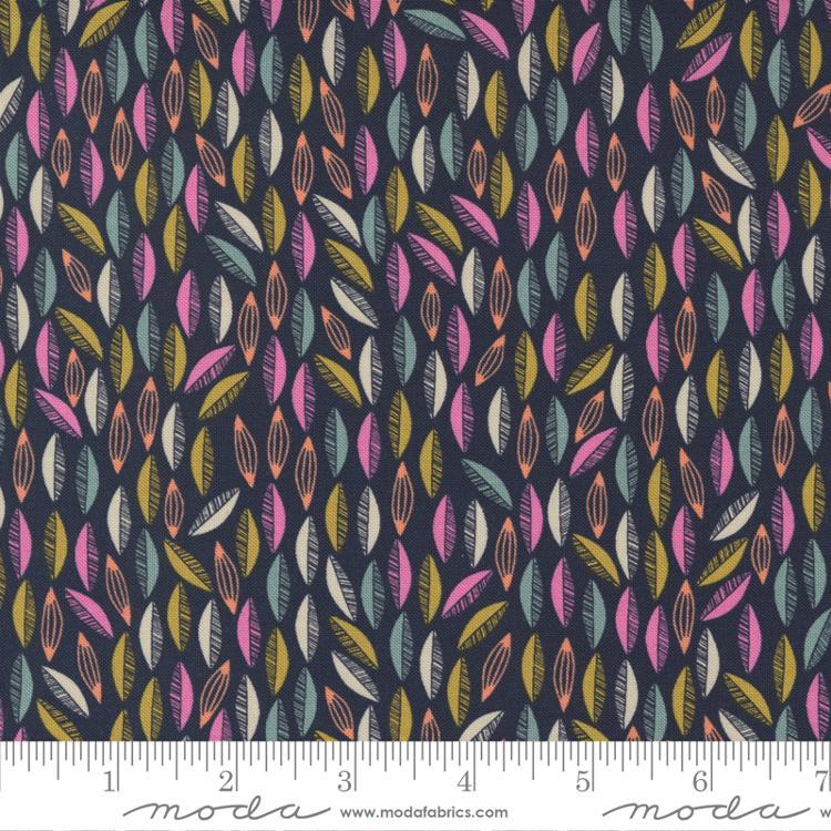 MODA Songbook A New Page - 45557-21 Navy - Cotton Fabric