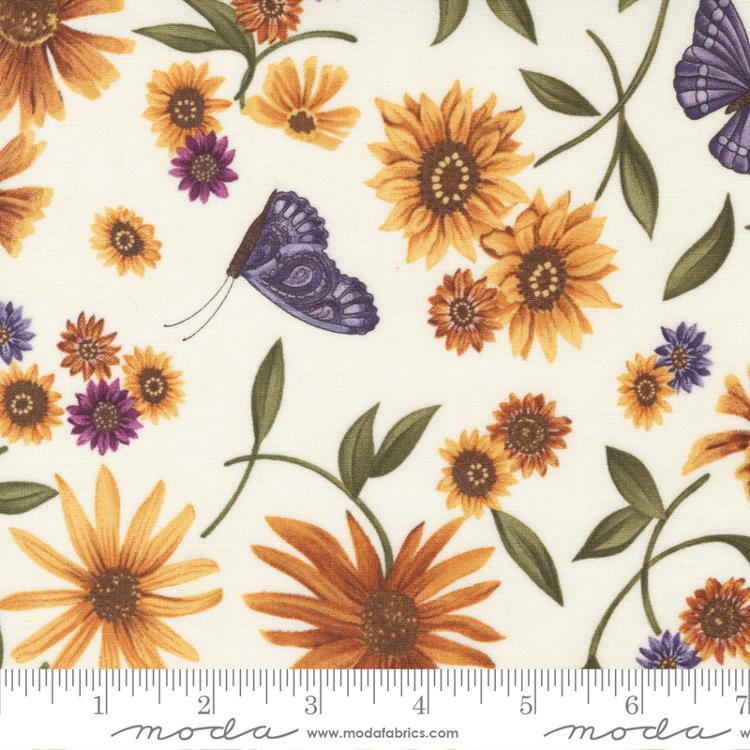 MODA Sunflower Garden 6891-11 Porcelain - Cotton Fabric