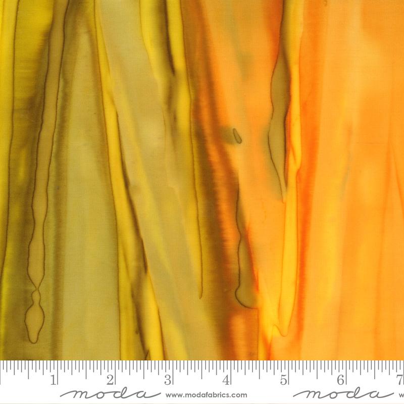 MODA Sunny Day Batiks 4358-40 Sunshine - Cotton Fabric