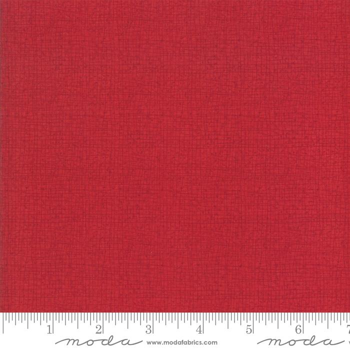 MODA Thatched - 48626-119 Scarlet - Cotton Fabric