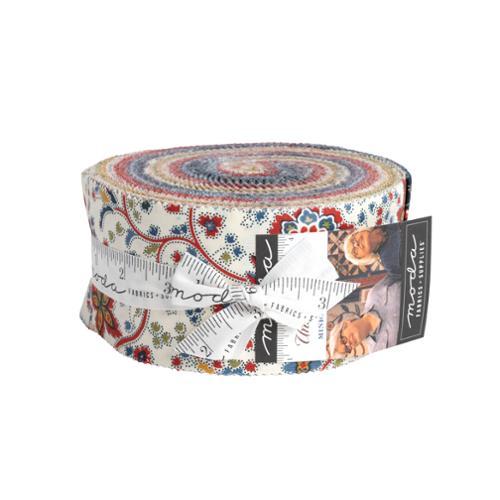 MODA Union Square Jelly Roll - 14950JR - Cotton Precut Fabric