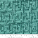 MODA Willow Stripe Falls - 36066-20 Solid Lagoon - Cotton Fabric
