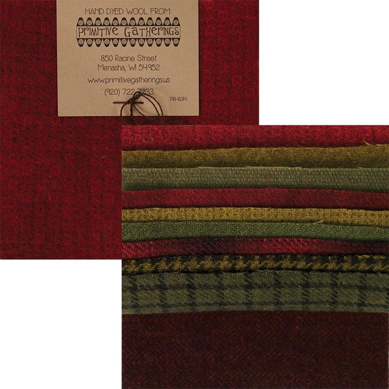 MODA Wool Charm Pack Holiday - PRI-6014 - Precut Fabric