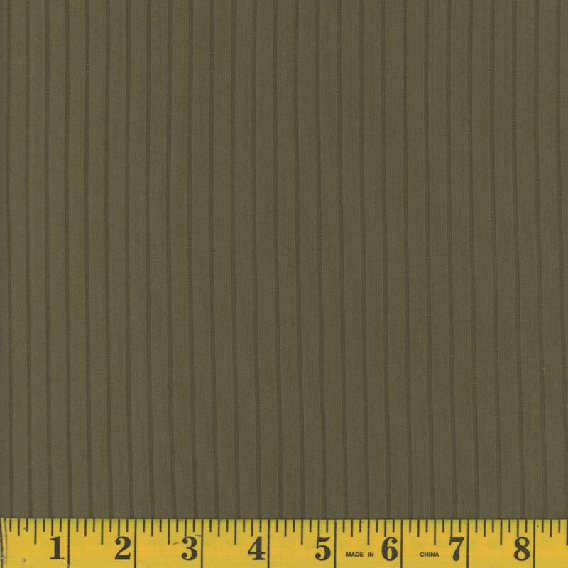 MOOK 8x4 Yummy Rib Solid EK 128399 Olive - Dress & Apparel Fabric