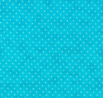Moda Essential Dots 8654-35 Turquoise - Cotton Fabric