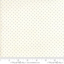 Moda Essential Dots - 8654-155 WHITE SILVER - Cotton Fabric