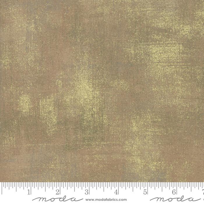 Moda Grunge Metallic Paper Bag 30150-521M - Cotton Fabric