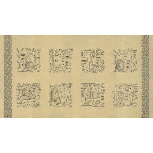 Moda Home Panel 7010-14 - Cotton Fabric