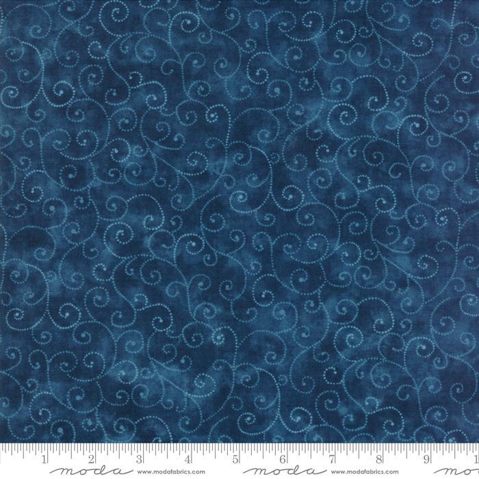 Moda Marble Swirls 9908-95 Stormy Sea - Cotton Fabric