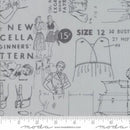 Moda Modern BG More Paper 1672-15 - Cotton Fabric