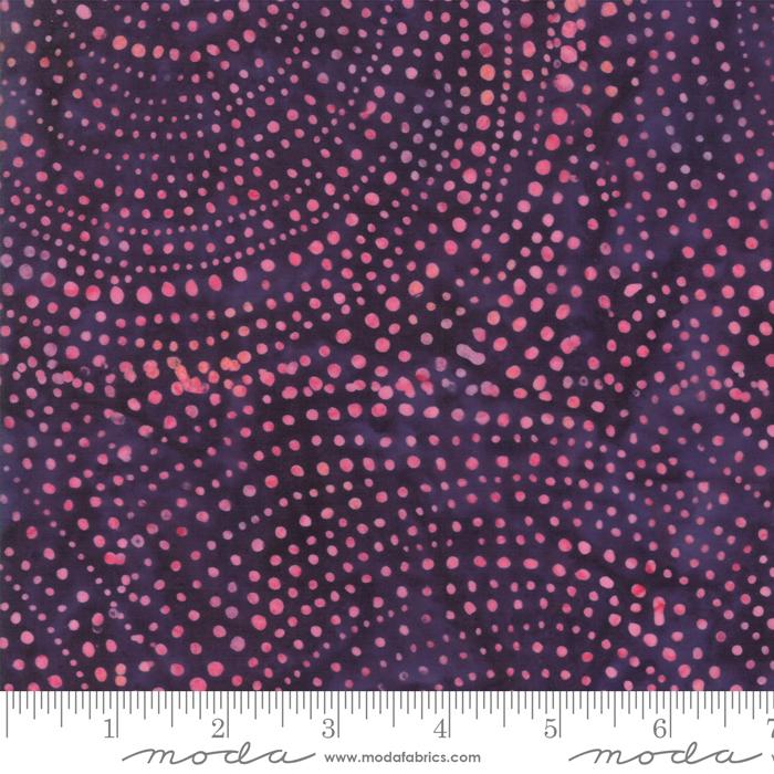 Moda Santorini Batik, 4355-26 Purple - Cotton Batik Fabric