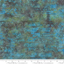 Moda Splendor Batiks Herringbone 4354-19 Lake - Cotton Batik Fabric