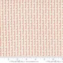 Moda Stitched 20437-11 Vanilla Persimmon - Cotton Fabric