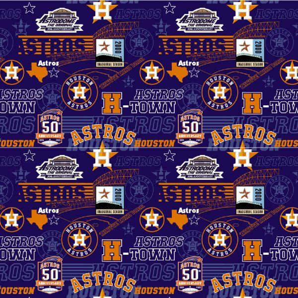 NCI MLB Houston Astros 60255 - Cotton Fabric