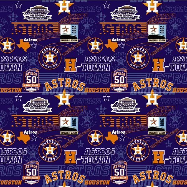 NCI MLB Houston Astros 60255 - Cotton Fabric