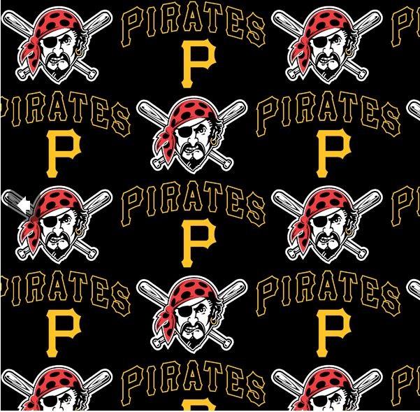 NCI MLB Pittsburgh Pirates 6650-B - Cotton Fabric