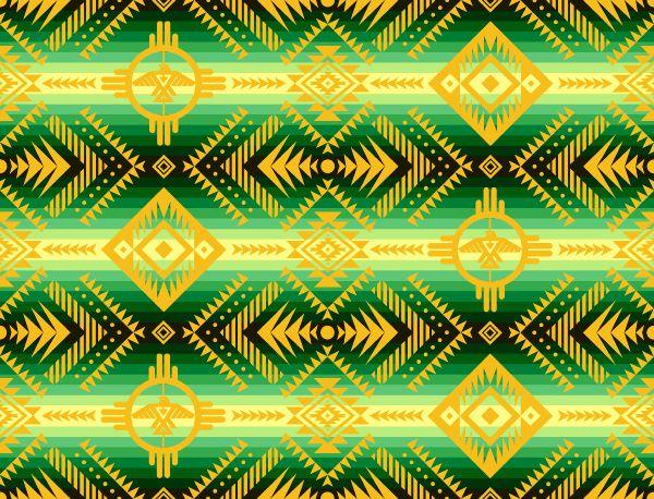 NCI Tucson 647-GREEN - Cotton Fabric