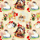 NCI Vintage Storybooks 0186-6 - Cotton Fabric