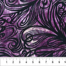 NCT Color Me Banyan Swirls Batik 80756-85 Pansy - Cotton Batik Fabric