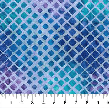 NCT Destination - Caribbean 80695-84 Violet - Cotton Batik Fabric