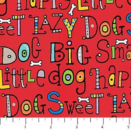 NCT Doodle Dogs 22967-24 - Cotton Fabric