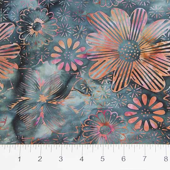 NCT Ikat sketch Batiks 80080-64 - Cotton Fabric