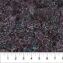 NCT Modern Geometry Burgundy Wine Batiks - Cotton Batik Fabric