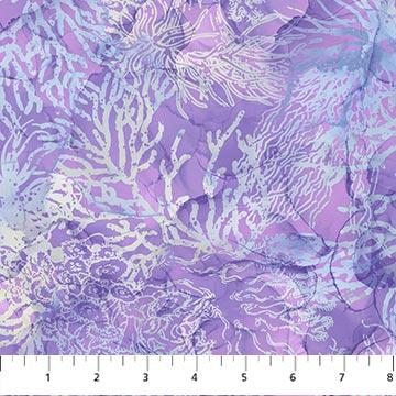 NCT Whale Song DP24984-82 Lavender - Cotton Fabric