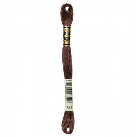 CHK DMC 6 Strand Floss - 117UA-838 - Notions