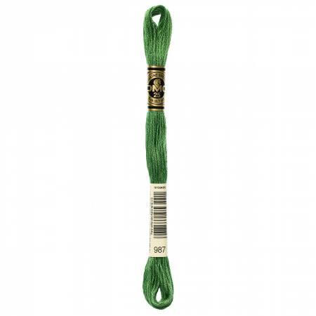 NTN DMC 6 Strand Floss Forest Green - 117UA-987