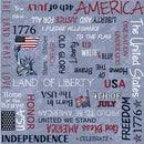 OASIS Red, White, Blue - OA-604621 - Cotton Fabric