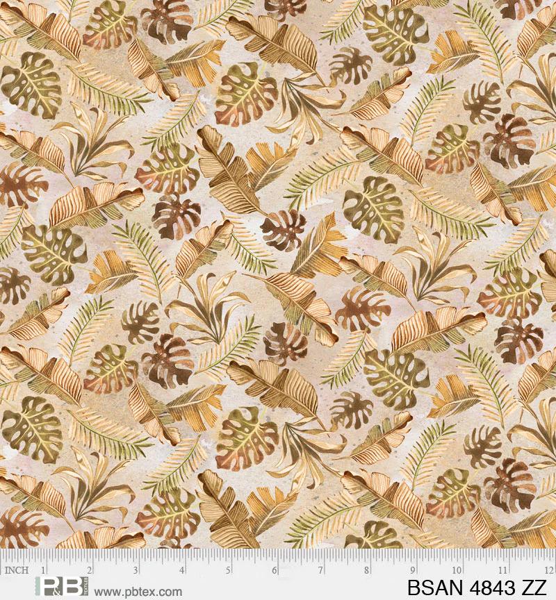 PB Baby Safari Animals 4843-ZZ - Cotton Fabric