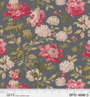 PB Belles Pivoines - 4688-S Gray - Cotton Fabric