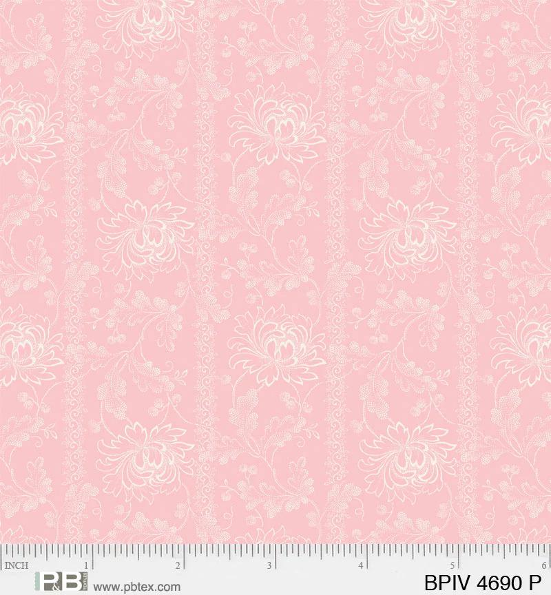 PB Belles Pivoines - 4690-P Pink - Cotton Fabric