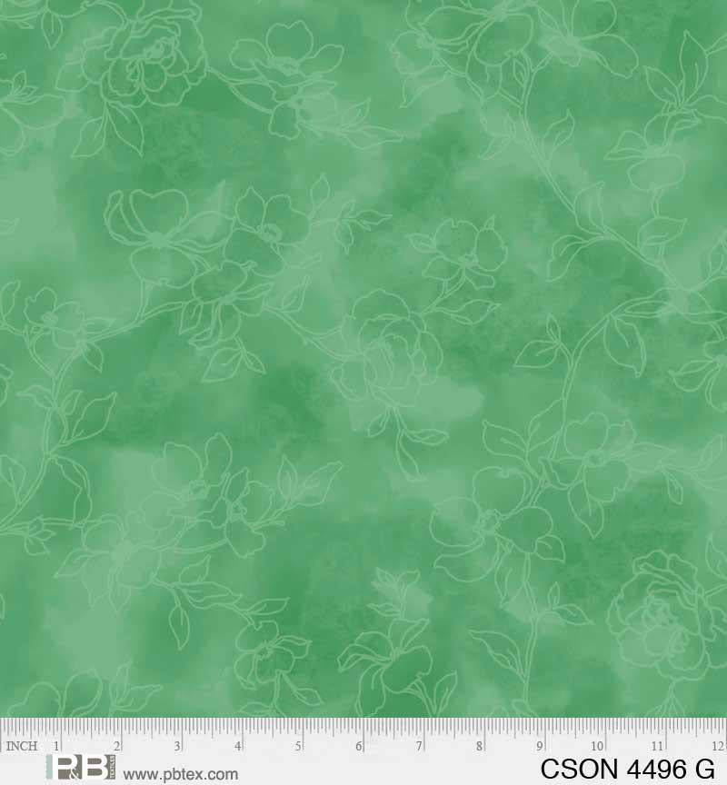 PB Chickadee Songs - 4496-G - Cotton Fabric