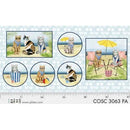 PB Coastal Kitty Panel 3063-PA - Cotton Fabric