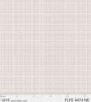 PB Flowers & Feathers - 4474-NE Tan - Cotton Fabric