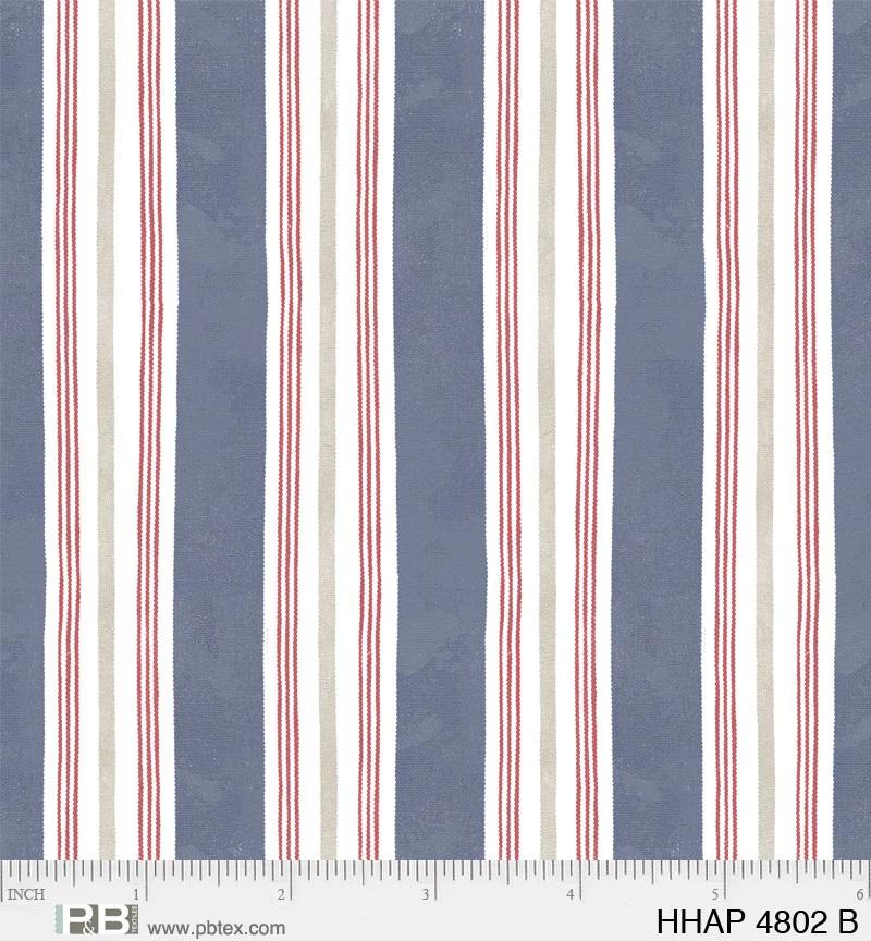 PB Homemade Happiness - 4802-B Blue - Cotton Fabric