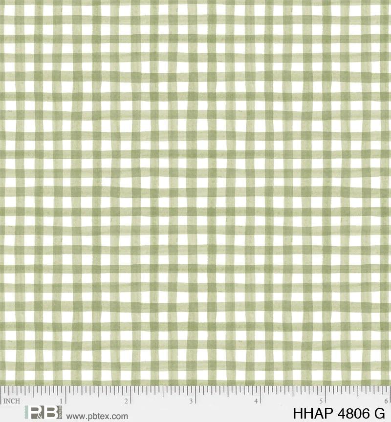 PB Homemade Happiness - 4806-G Green- Cotton Fabric