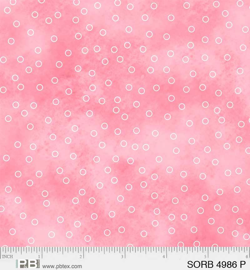 PB Sorbet 4986-P Pink - Cotton Fabric