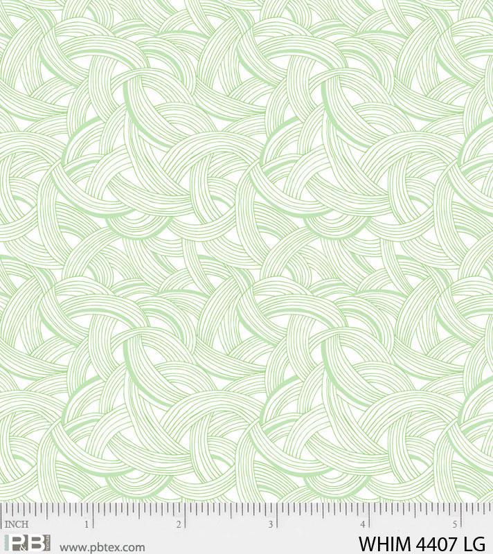 PB Whimsy WHIM-04407-LG Green- Cotton Fabric