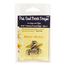 Purse Feet Black 9/16 Inch - PSB252