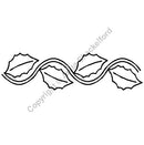 QCI Holly Border Stencil - SF28