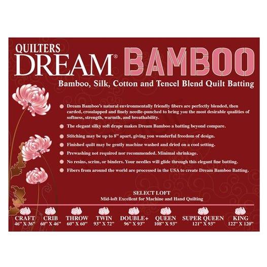 QDB Bamboo Double OD - Quilt Batting