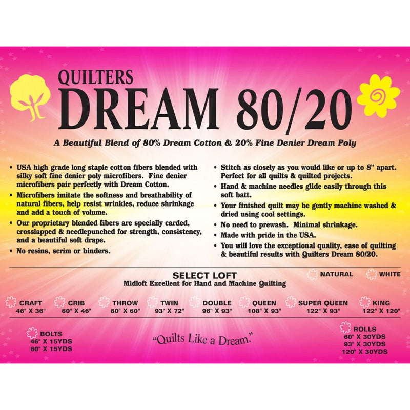 QDB Natural 80/20 Superqueen, ENSQ