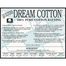QDB White Cotton Request Throw W3TH - Quilter's Dream Batting